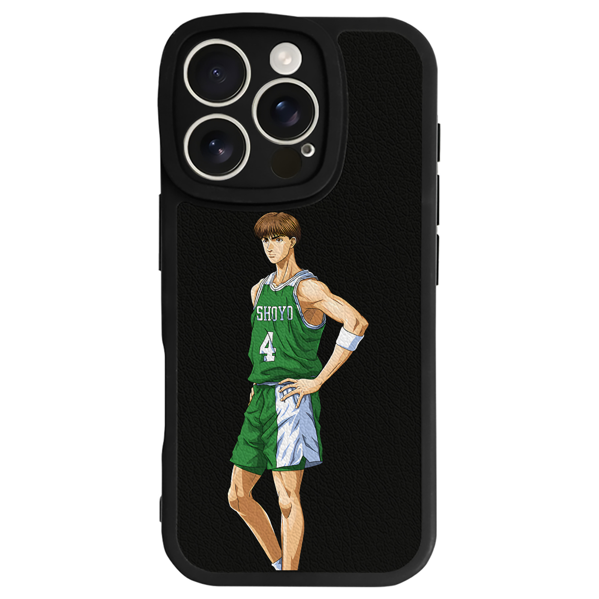 （画像用） SLAM DUNK／スラムダンク 【iPhone 16シリーズ対応】シリコンスマホケース（レザー調） 材質：シリコン
